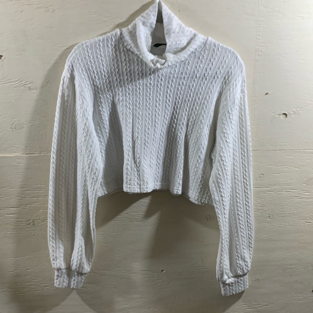 SHEIN womens cropped turtle‎ neck